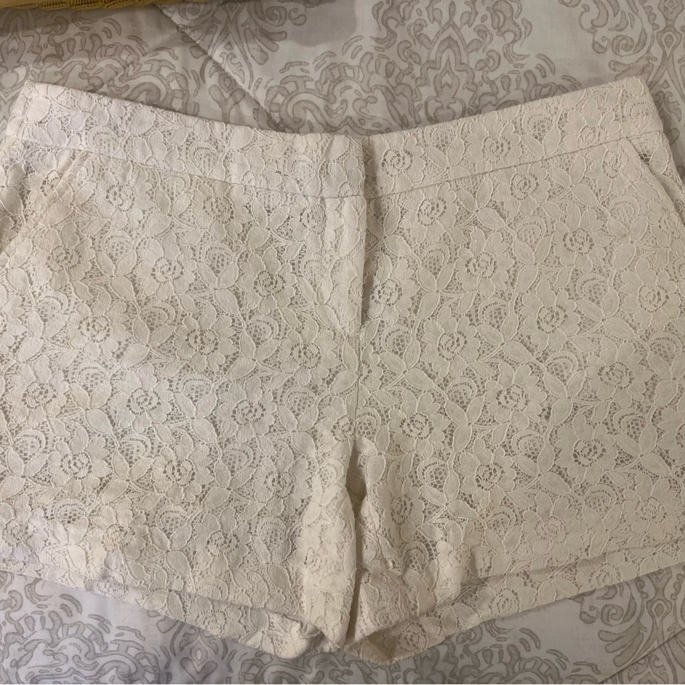 White shorts